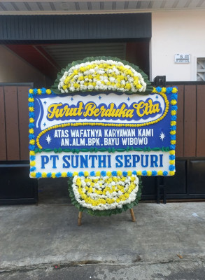 Papan Bunga Duka di Nagarapadang